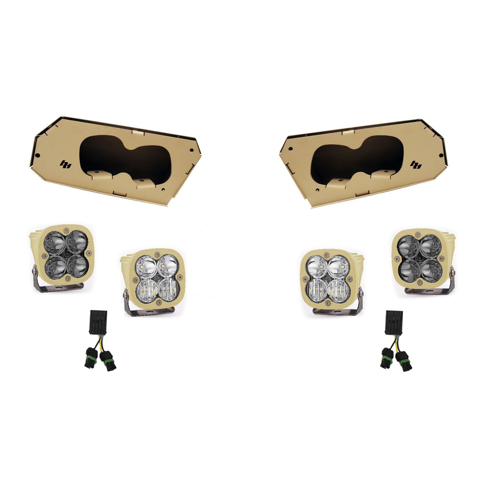 Polaris Dagor Headlight Kit Baja Designs