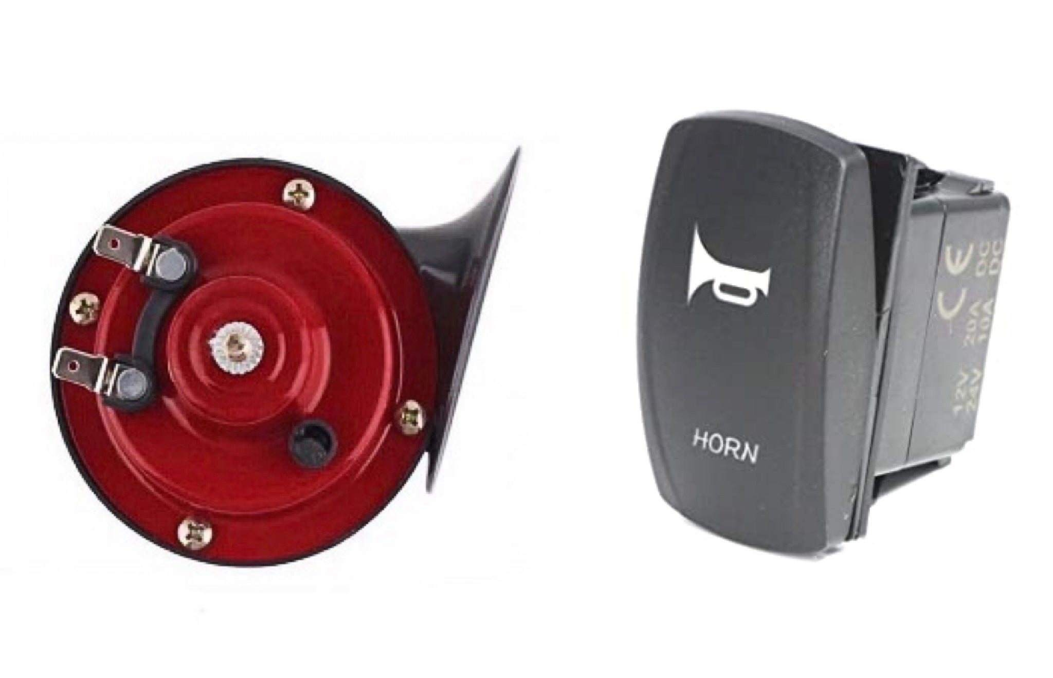 TurnPro UTV Plug & Play Horn Kit W/Rocker Switch