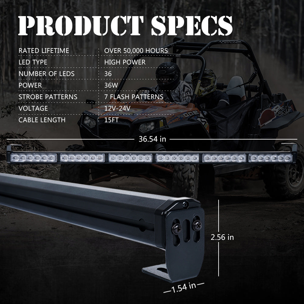 Offroad Rear Chase Light Bar 36" | RZ Series