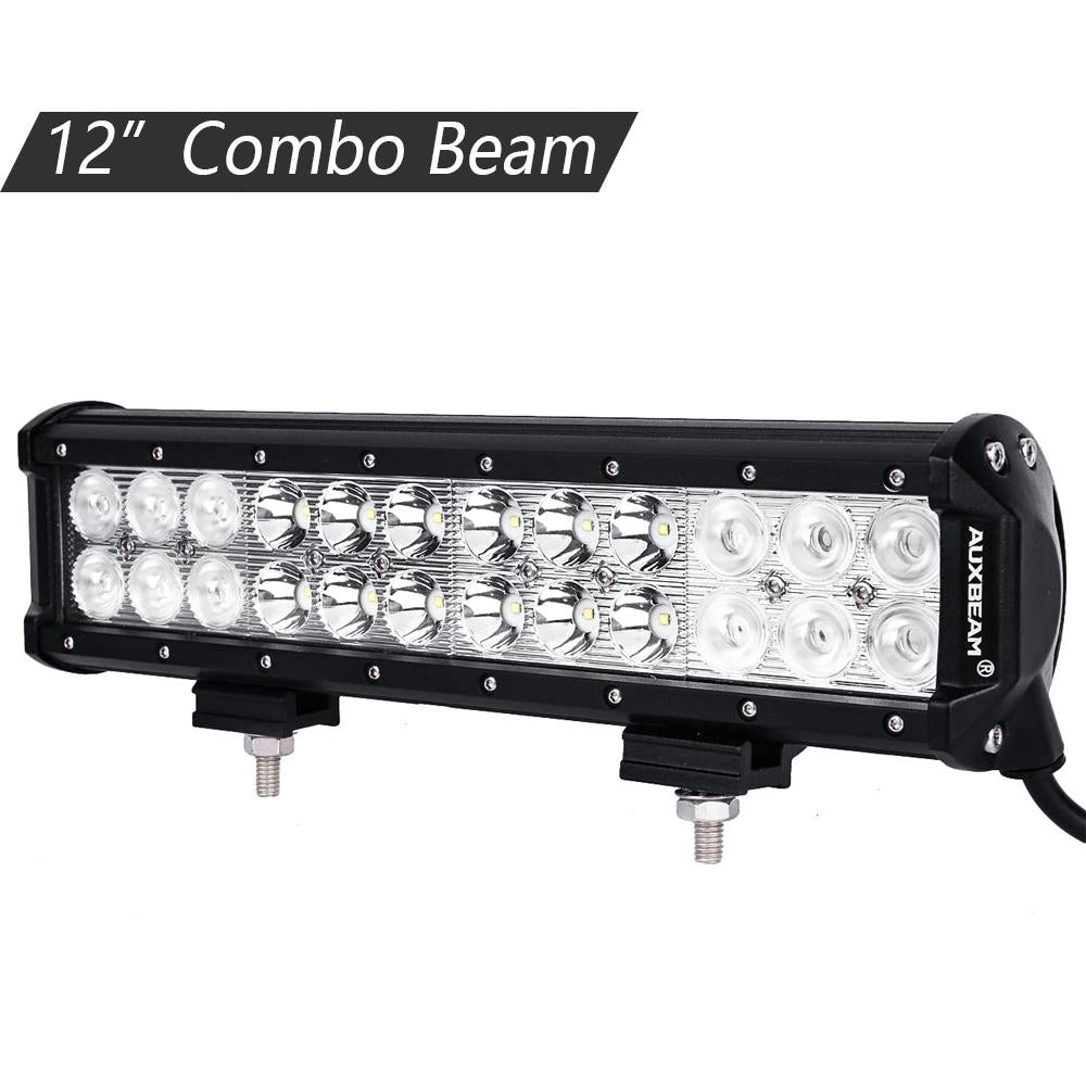 12 inch Classic-SM Series Dual Row LED Light Bar 6000K White Combo