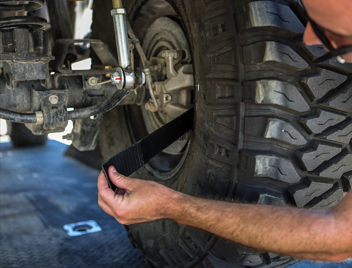 HEAVY DUTY THROUGH THE WHEEL TIE DOWNS KIT