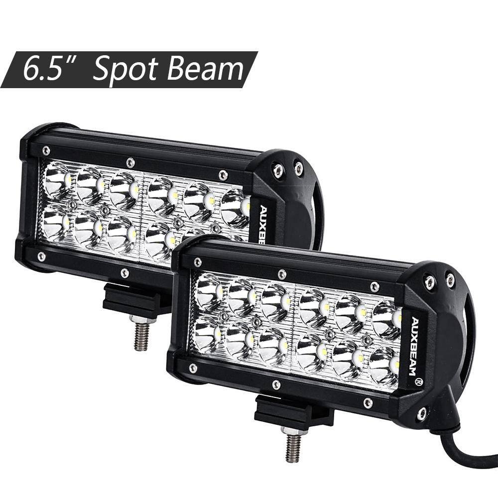 6.5 inch Classic-SM Series Dual Row LED Light Bar 6000K White Spot/Flood