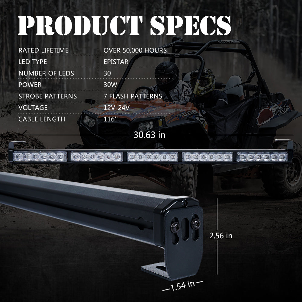 Offroad Rear Chase Bar specs