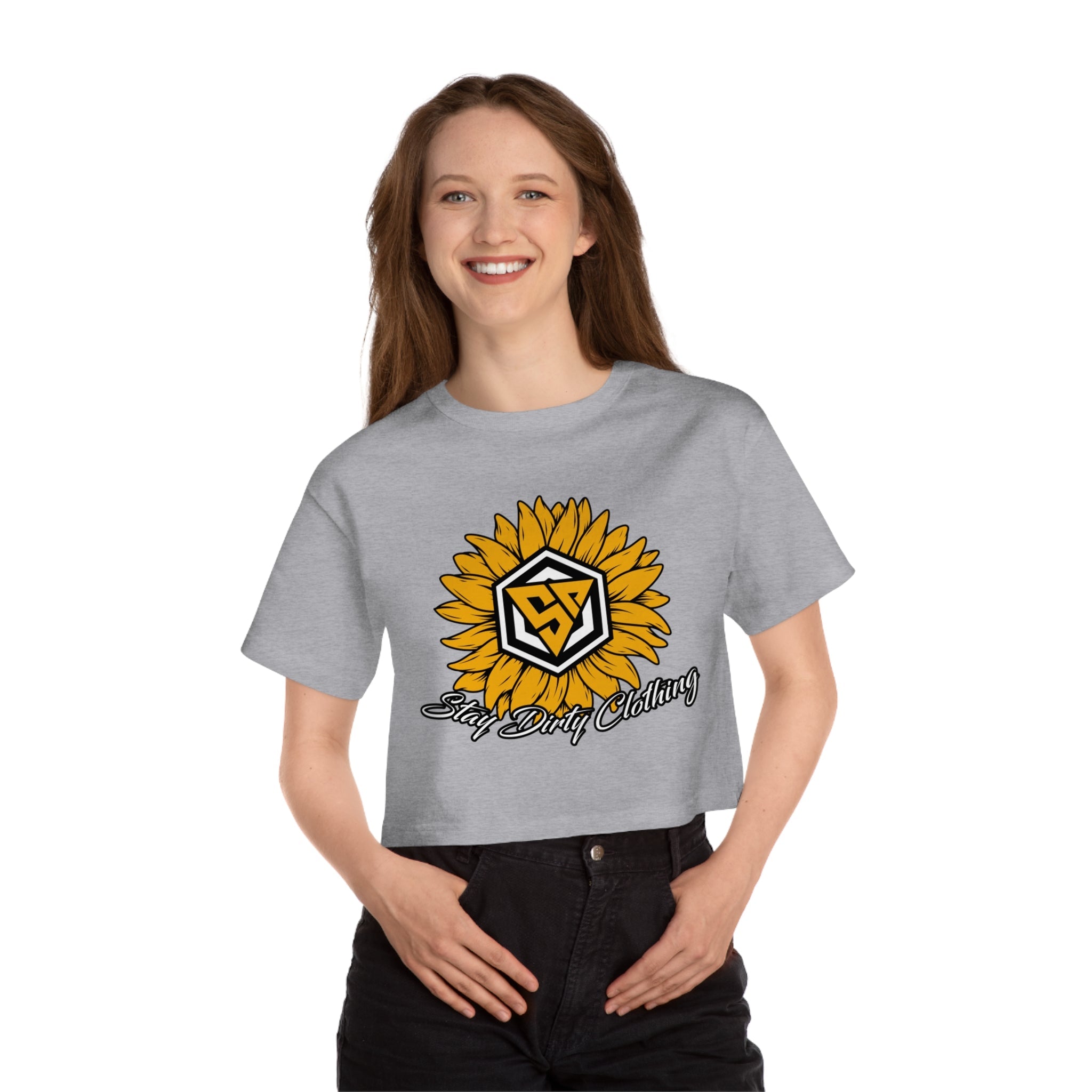 Sun Flower - Stay Dirty - Crop Top Shirt