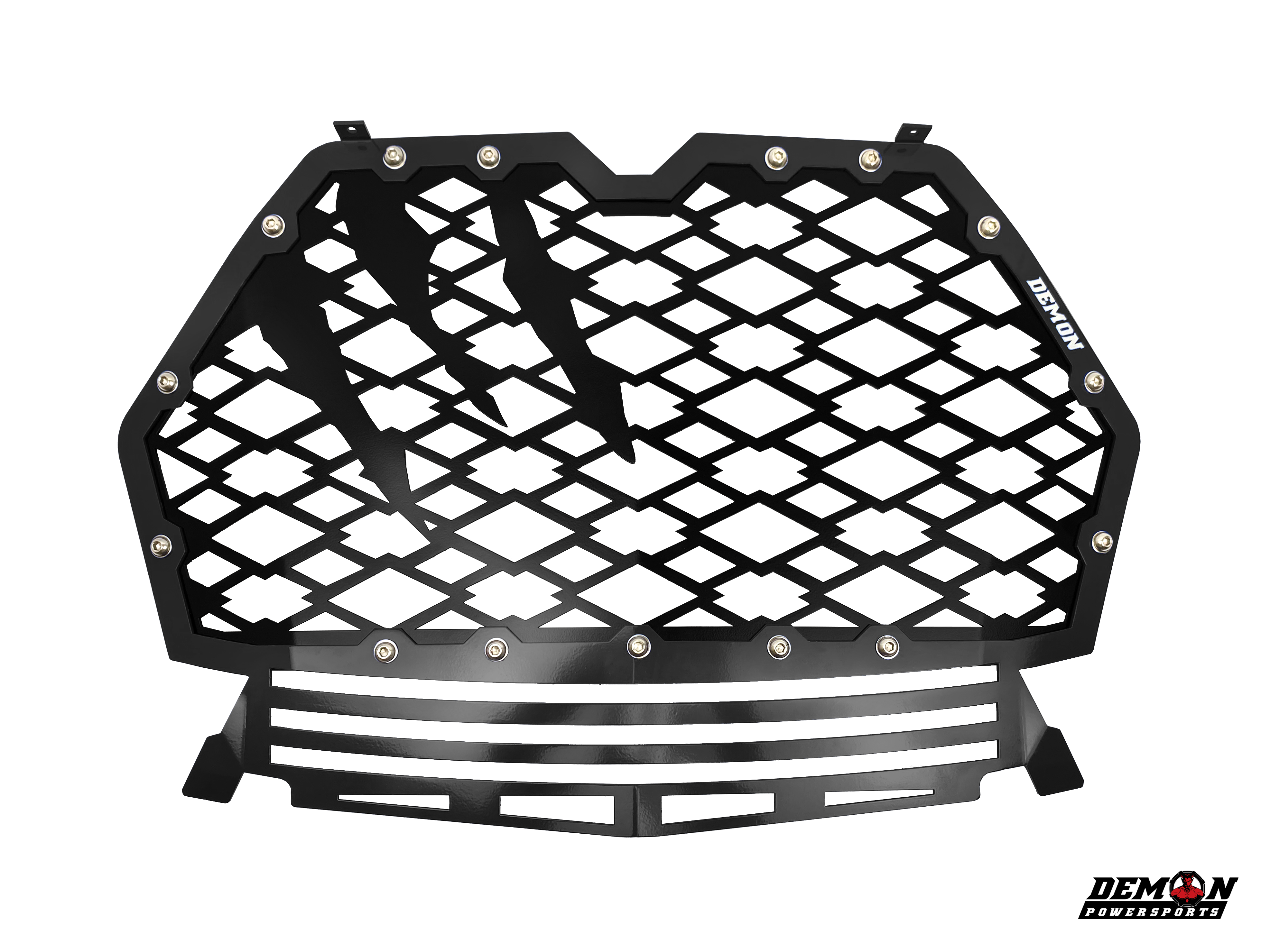 2016 - 2021 Polaris RZR XP Turbo | Turbo S | BLACK Front Grille