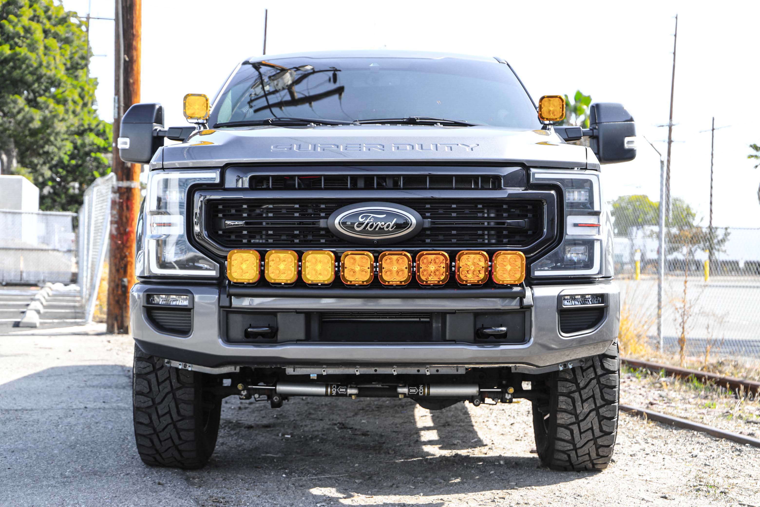 5” LED POD DayMaker Long Range LED Light GG Lighting UTV Off Road Overlanding Racing LED POD GP40 off roading lights F250 Ford