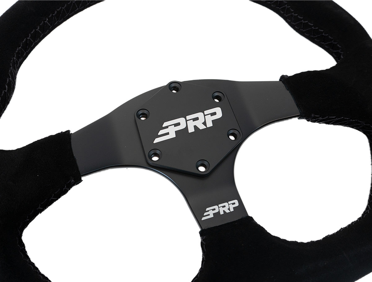 COMP-R STEERING WHEEL – SUEDE