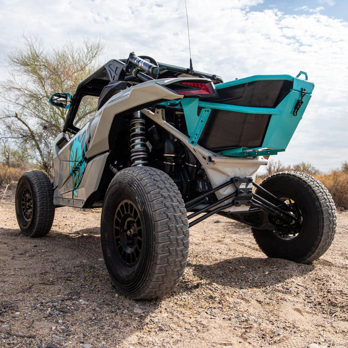 B2G Can Am X3 Rear Storage and Tire Rack