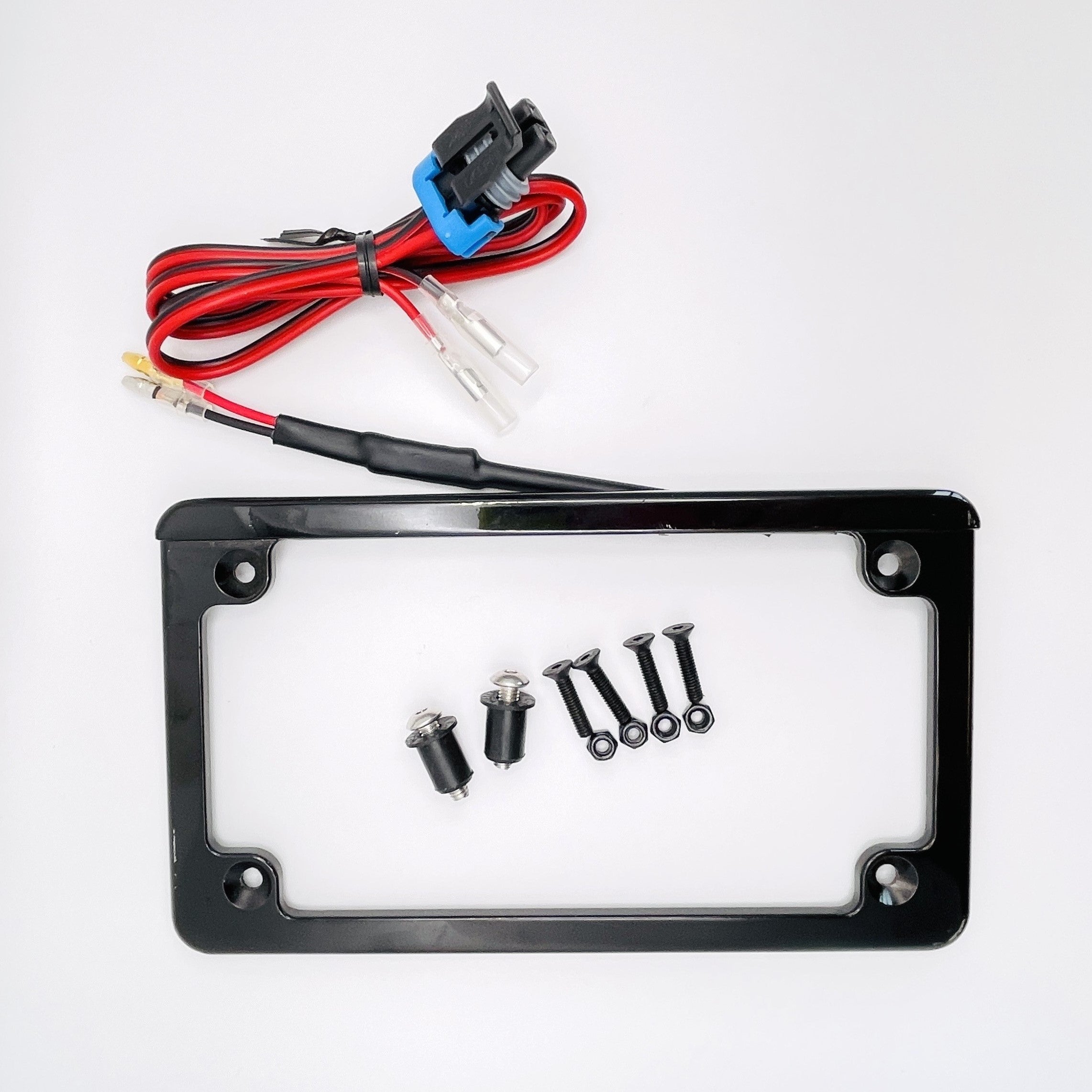 License Plate Frame Kit with Integrated LEDs