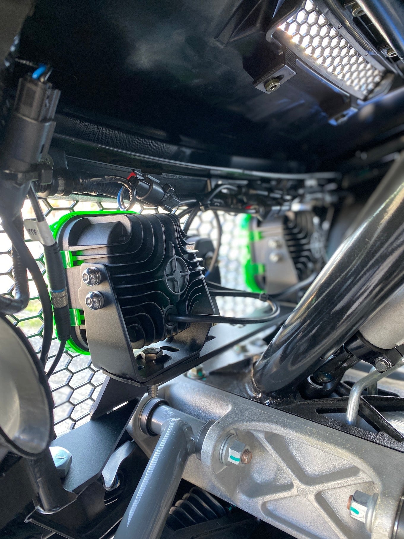 Speed UTV Behind The Grill LED Light Mount