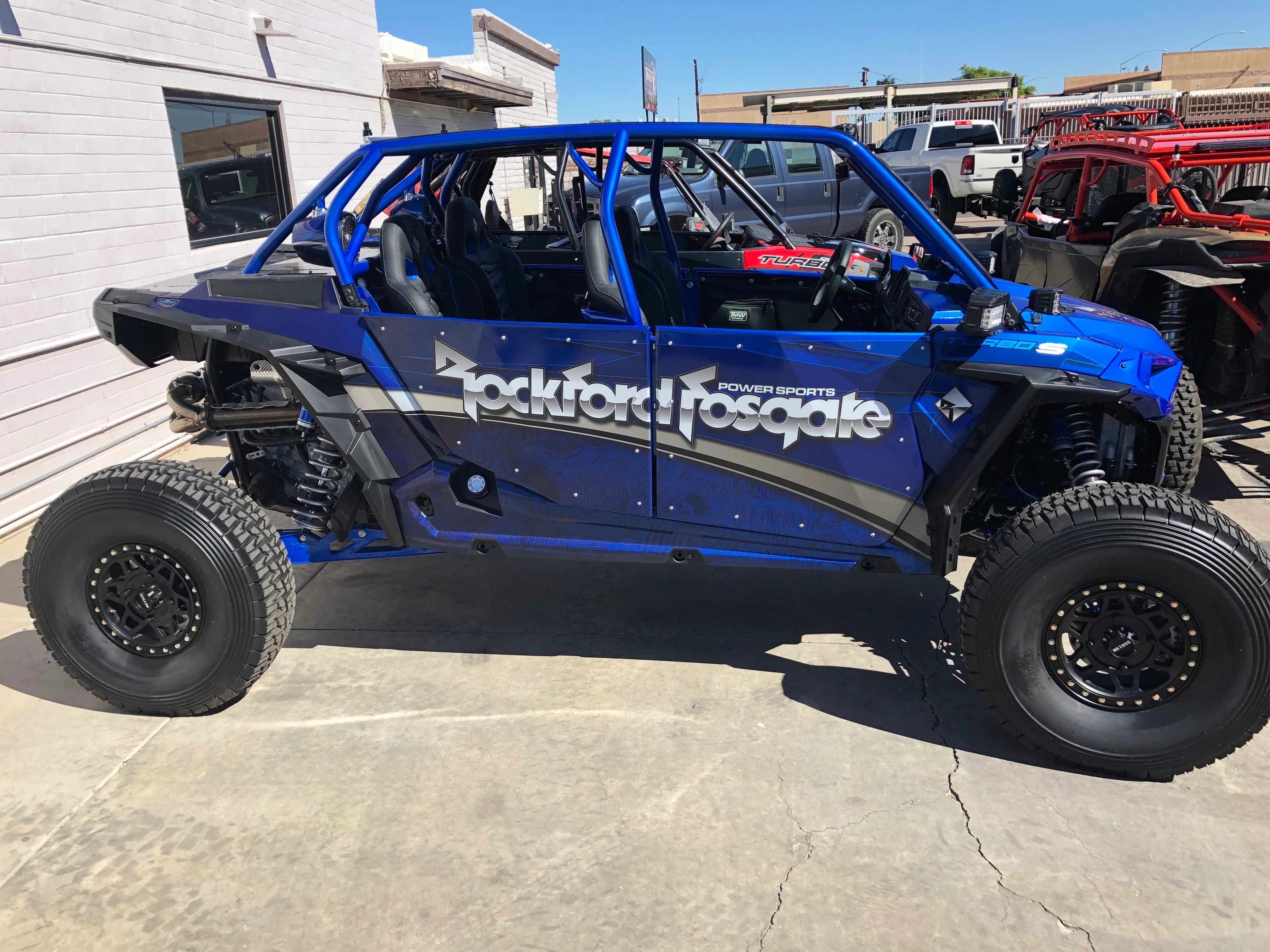 TMW Sand Slayer 4 seat speed cage (fits 2018 Turbo S and 2019+ RZR models) - G Life UTV Shop Parts