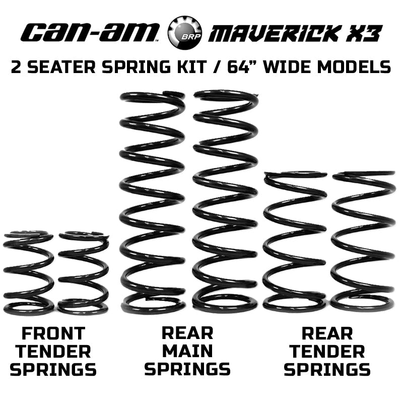Can-Am Maverick X3 64" Spring Kit (2017-2020)