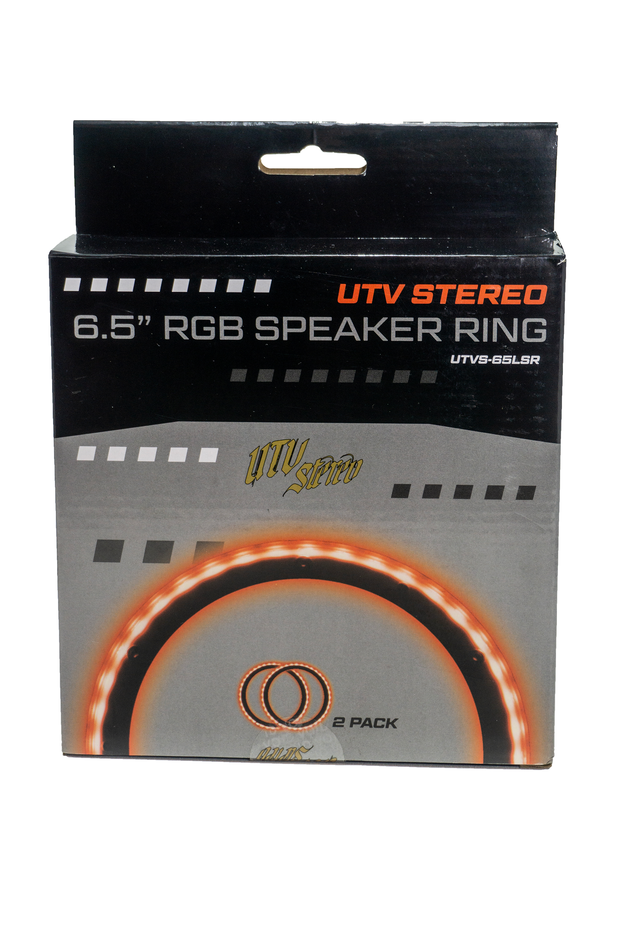 6.5" RGB LED Speaker Rings (Pair) | UTVS-65LSR