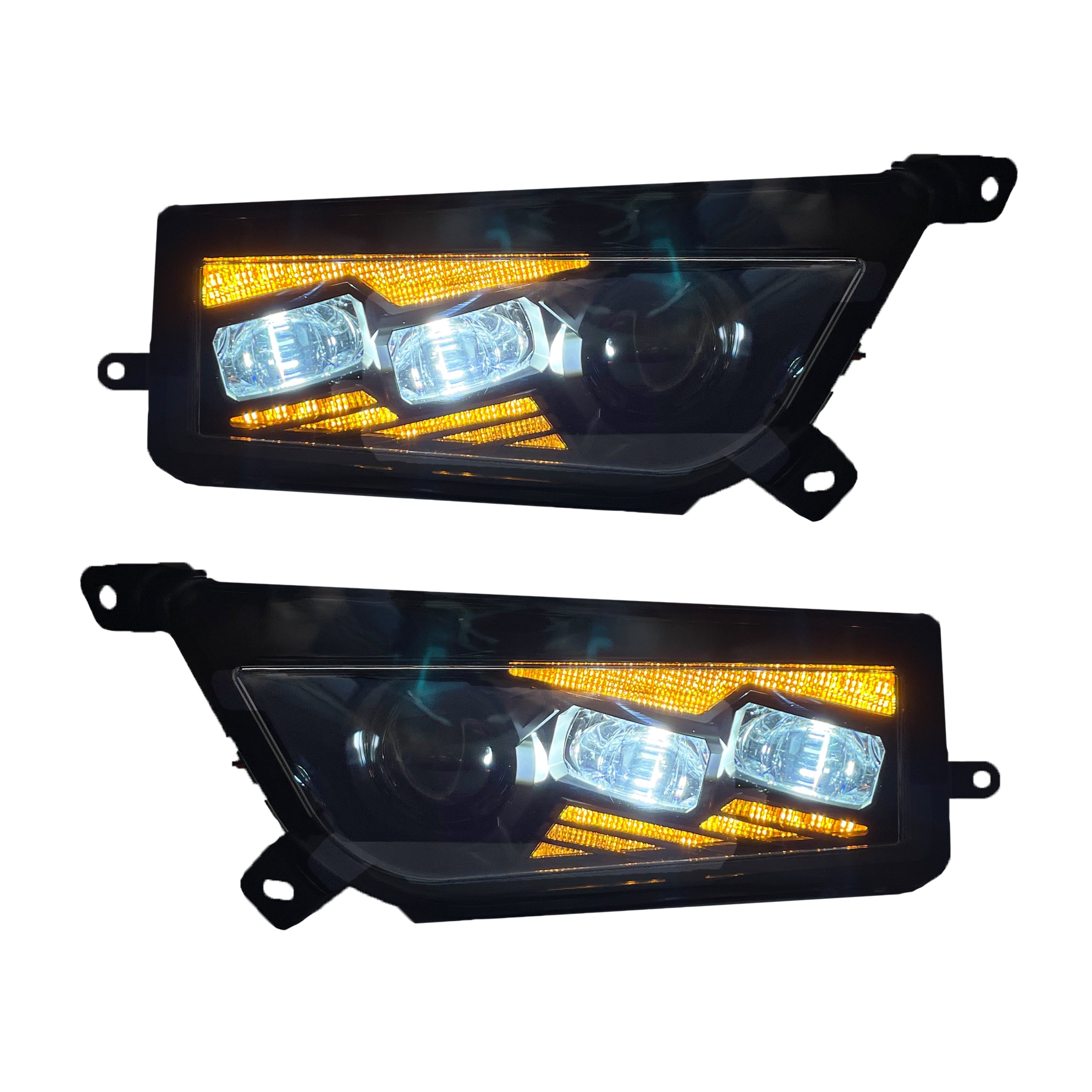 2014 Polaris RZR XP 1000 - 4-Pin Replacement Headlights 2014 RZR (TSK-1953) Turn Signal Kit