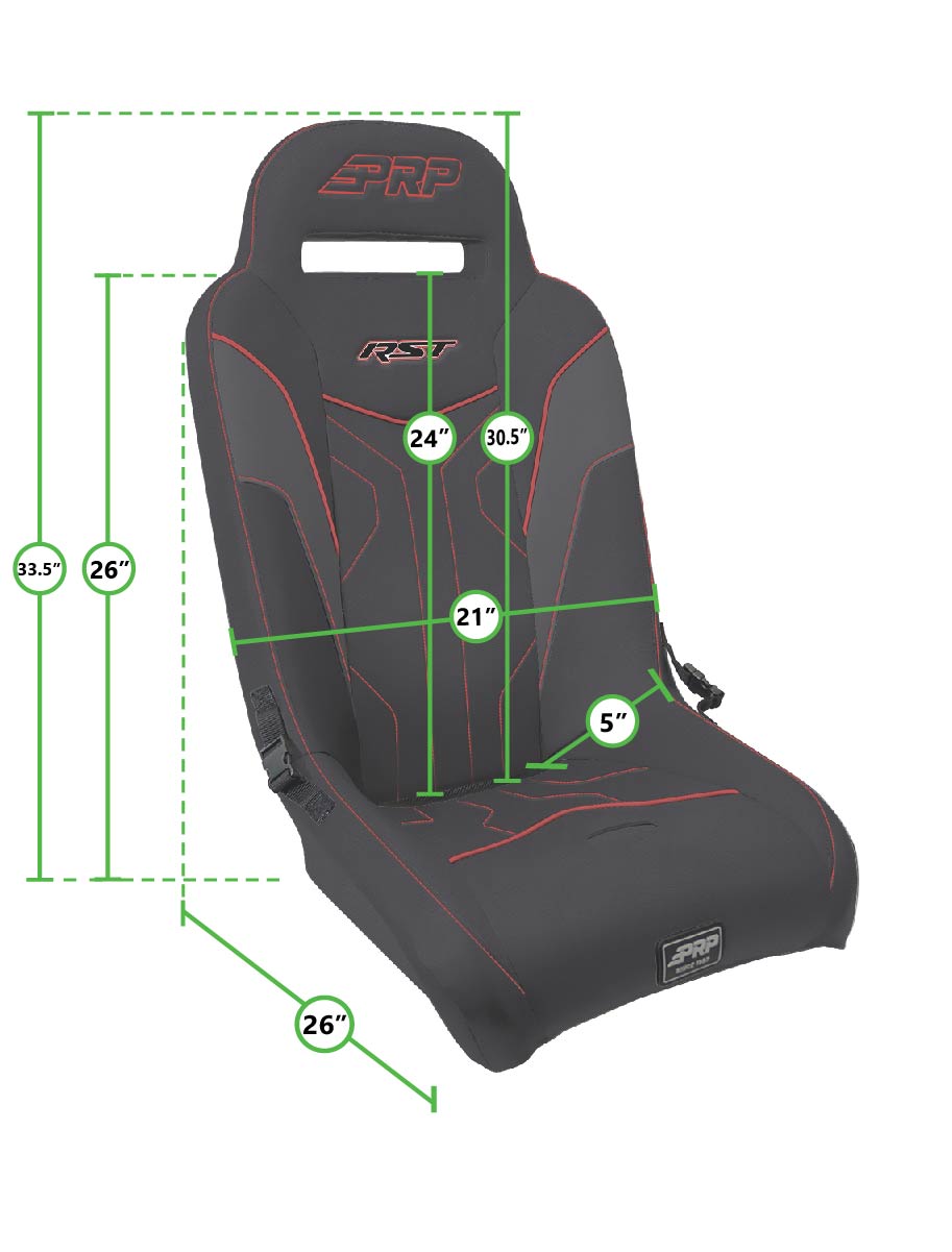 PRP RST SUSPENSION SEATS (PAIR)