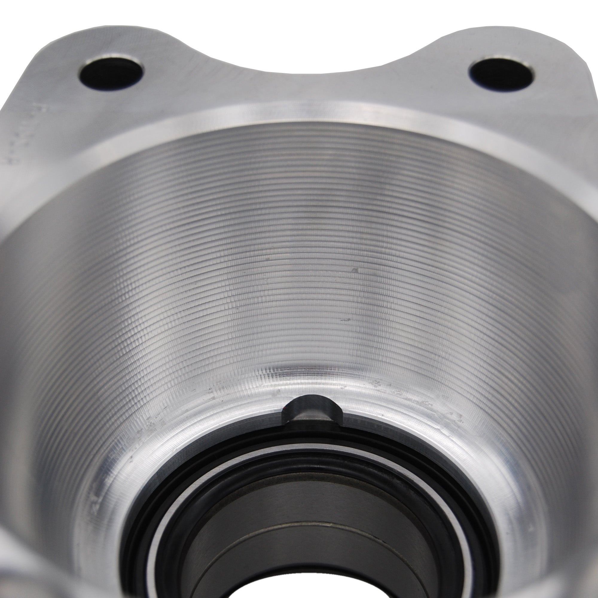 Capped RZR Turbo S Billet Rear Bearing Carrier/Spindle