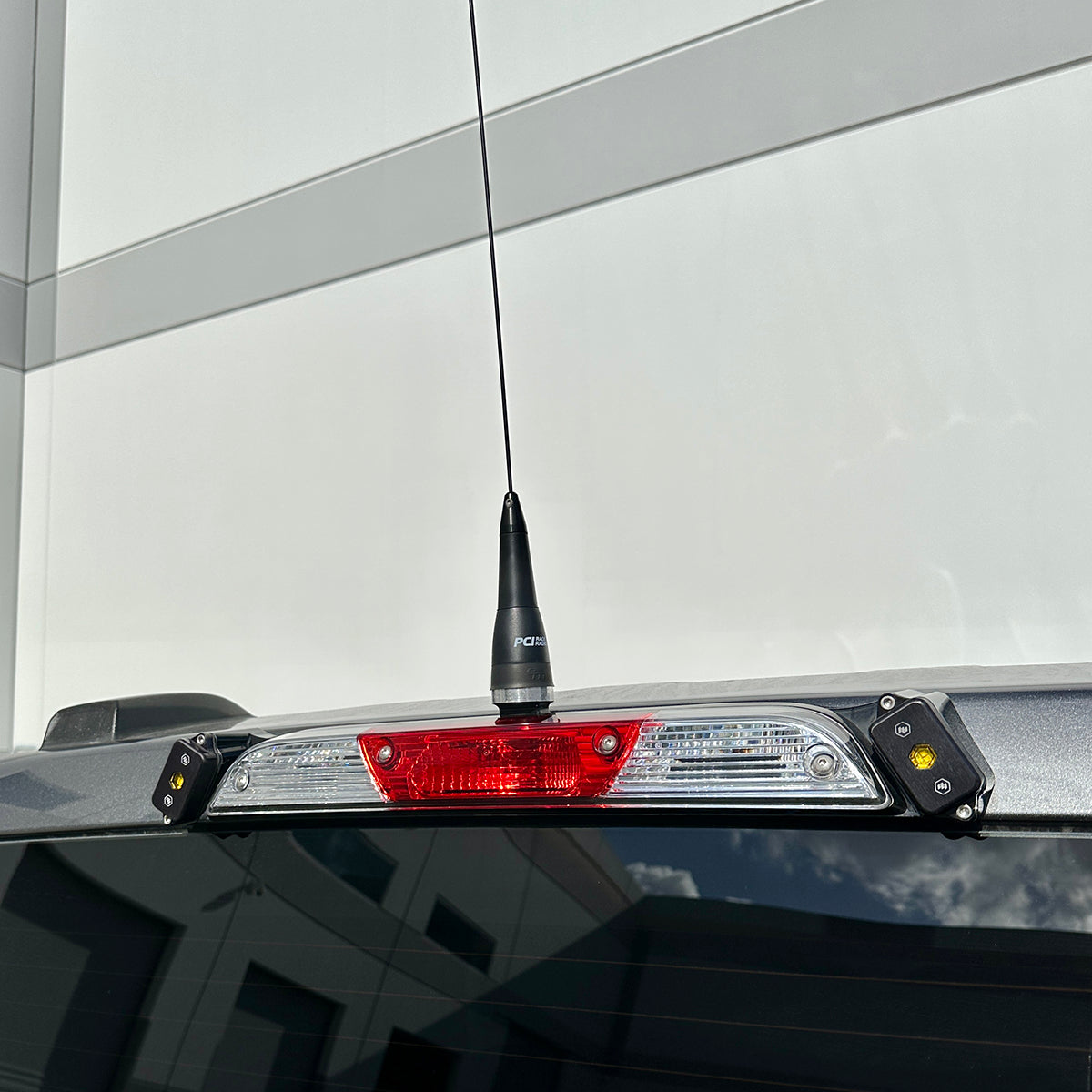 Brake Light Antenna Mount with LEDs