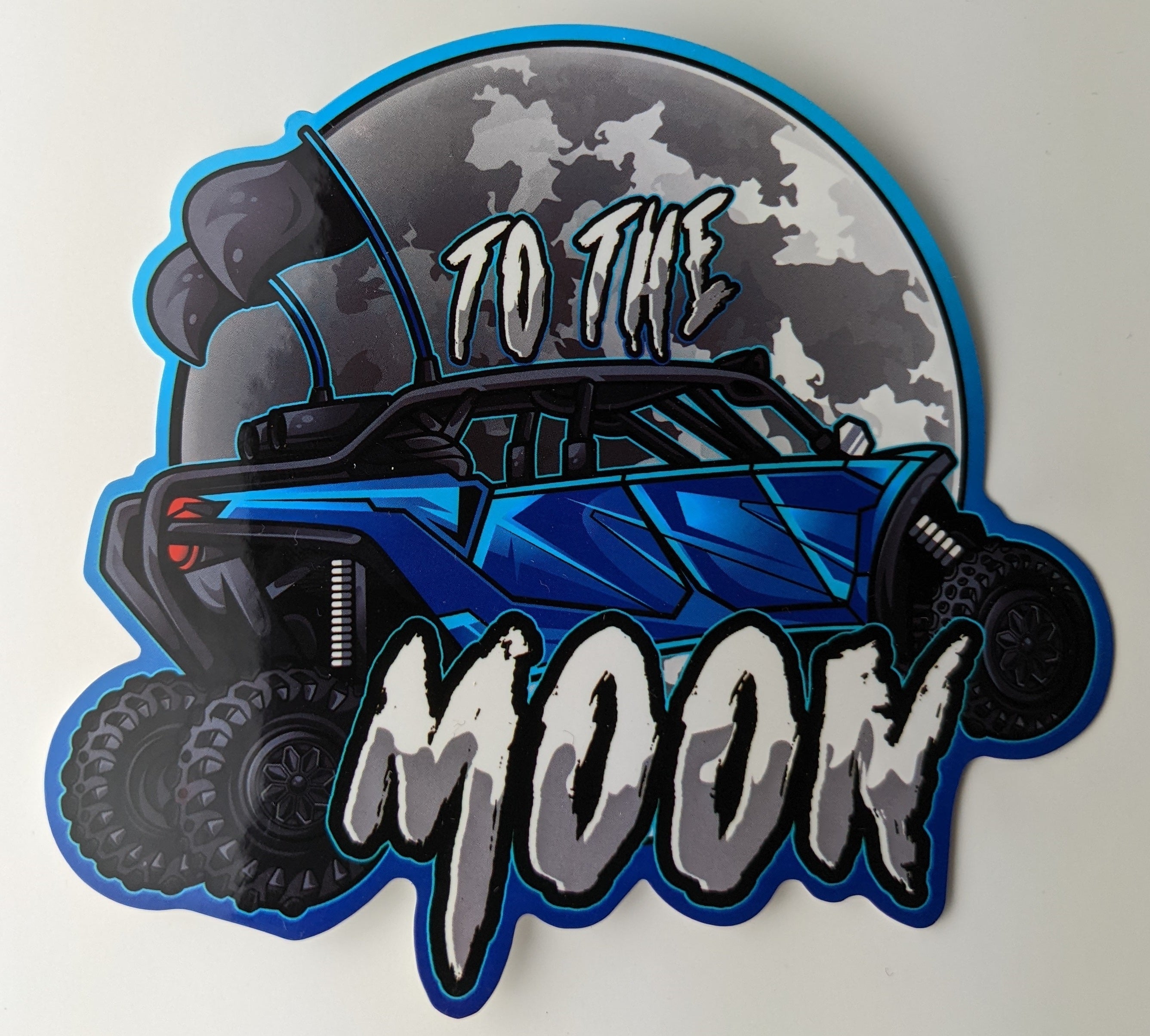 To The Moon X3 MAX Sticker