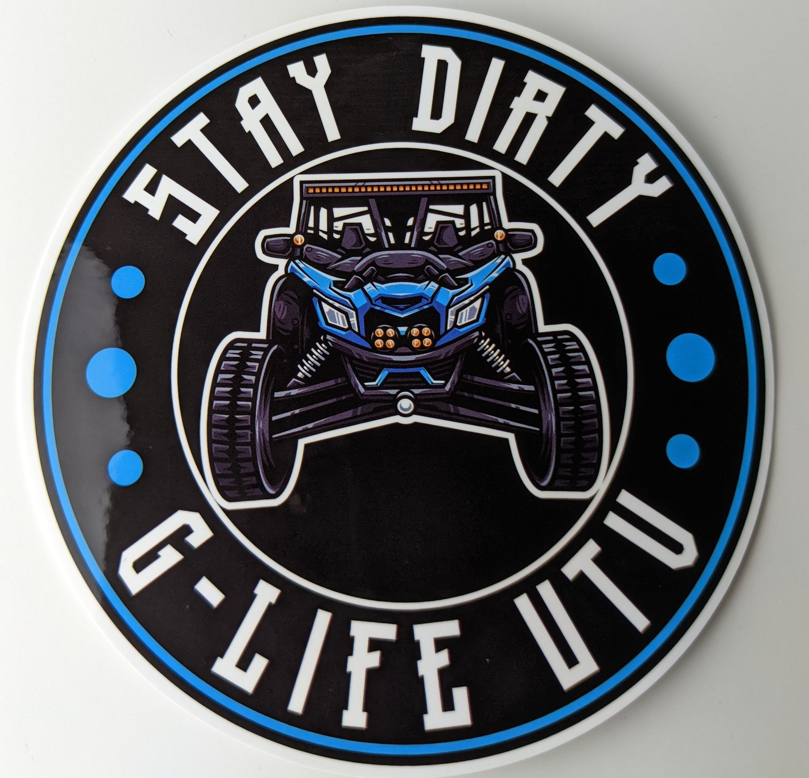 G Life UTV - Stay Dirty X3 Sticker