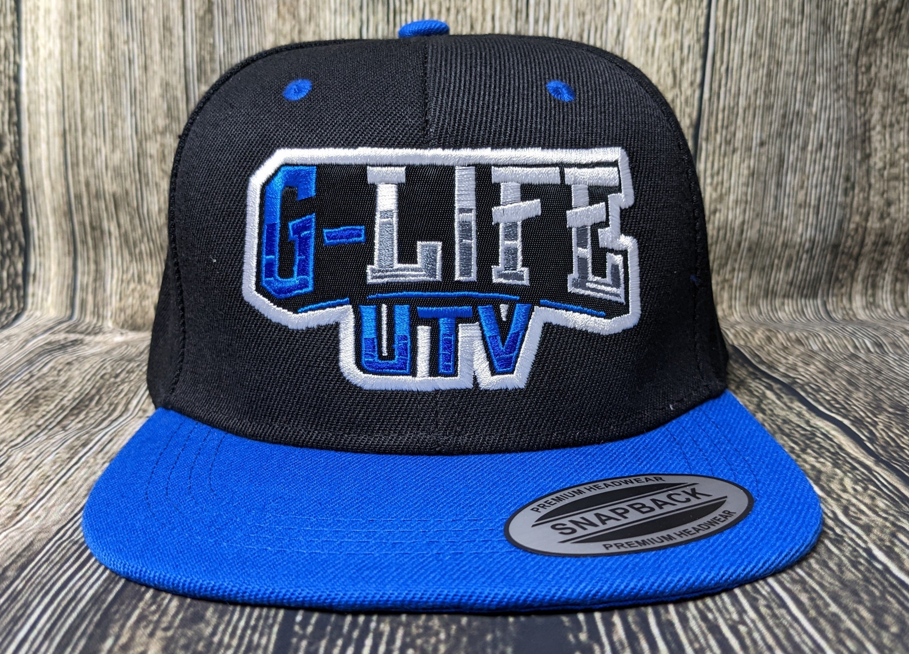 G Life UTV - Black/Blue Snapback Hat
