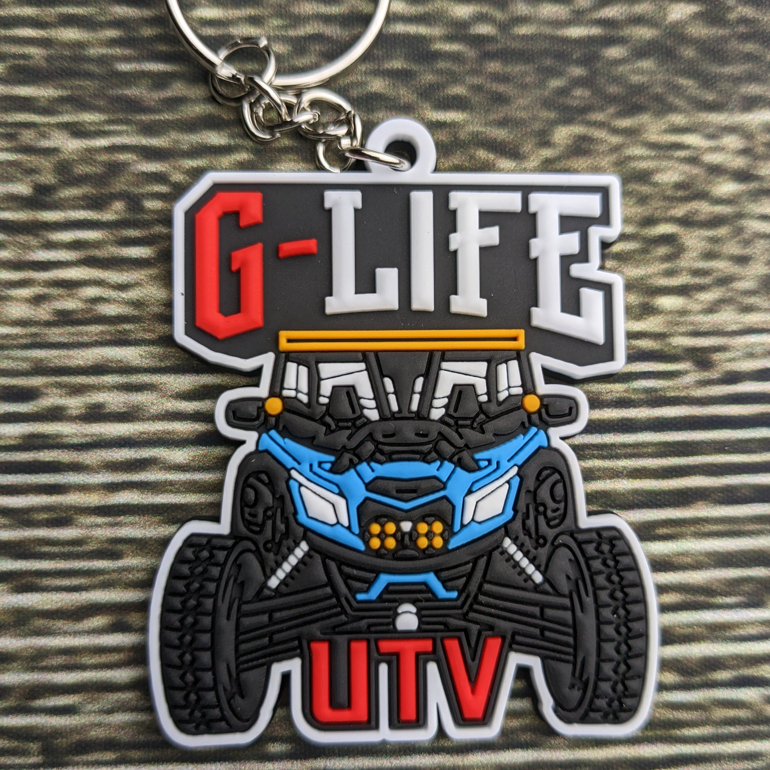 G Life UTV - Key Chain - Can am X3 - Blue