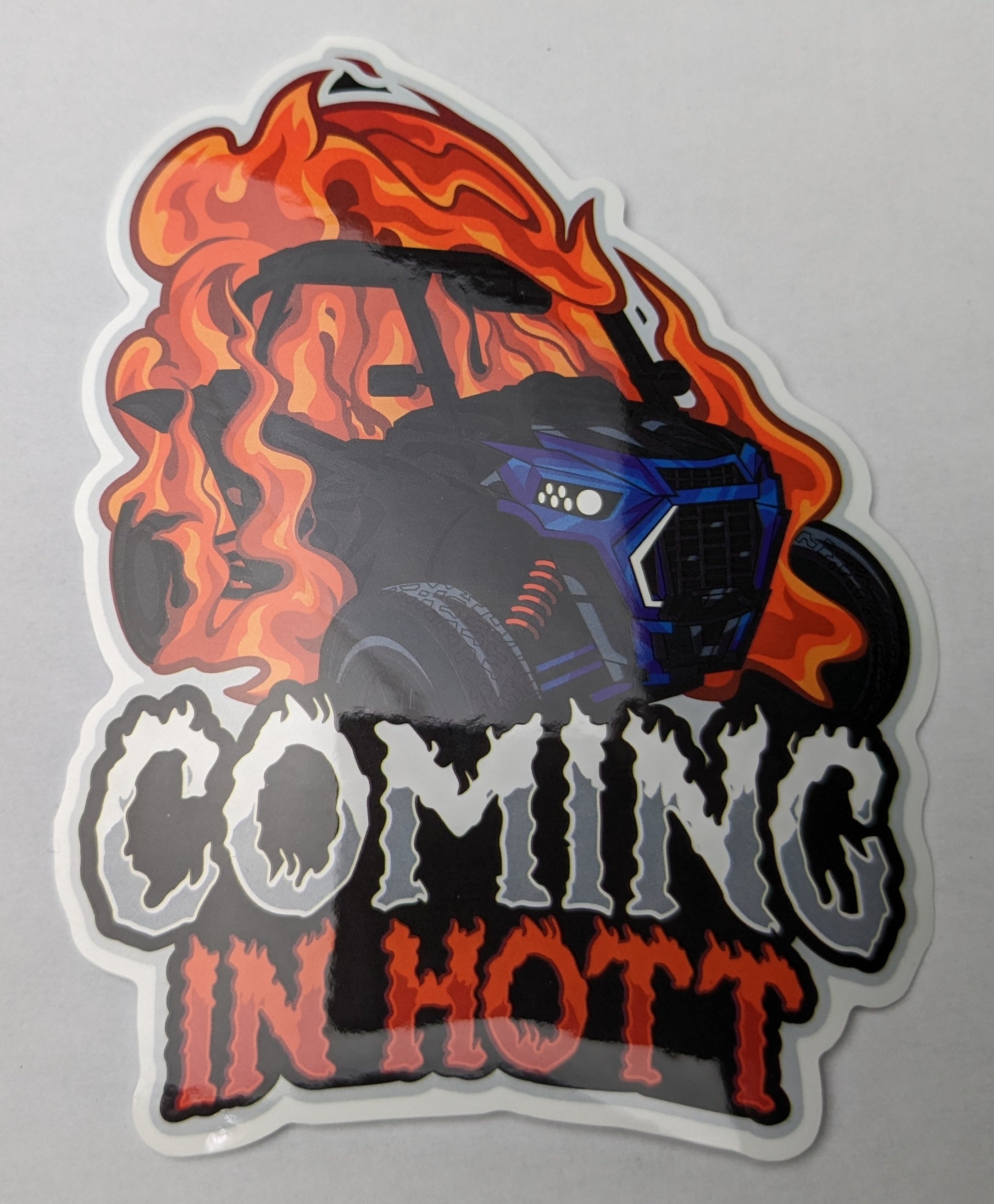 Coming In Hott Sticker