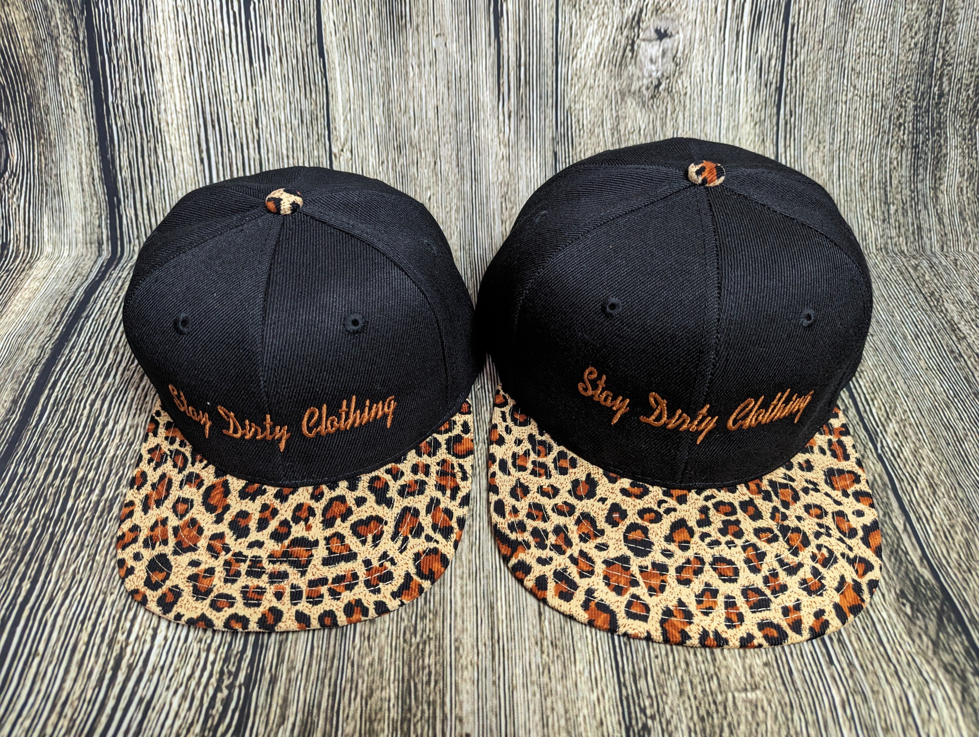 Stay Dirty Clothing  - Leopard Print Snapback Hat