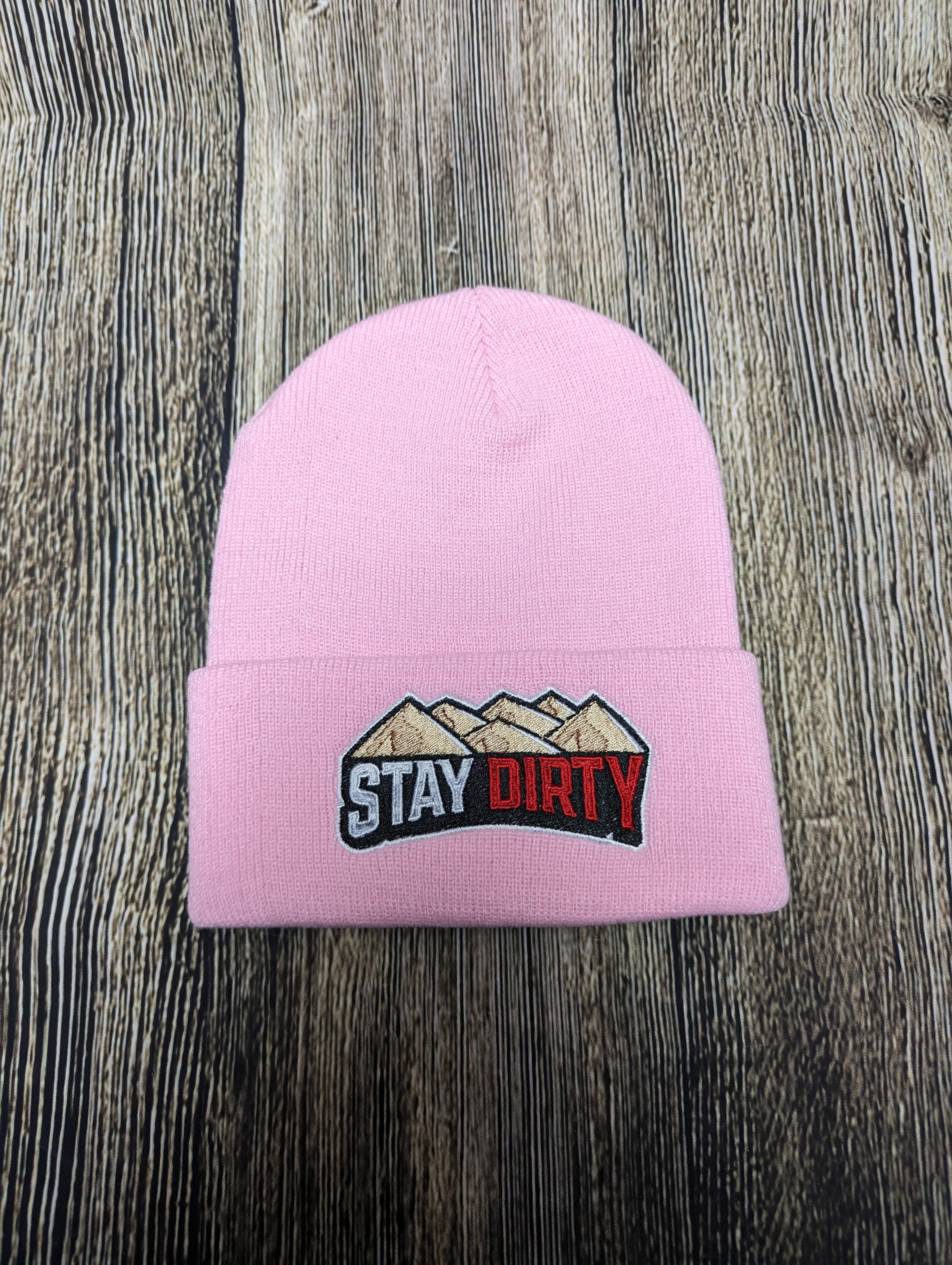 Stay Dirty Beanie Pink