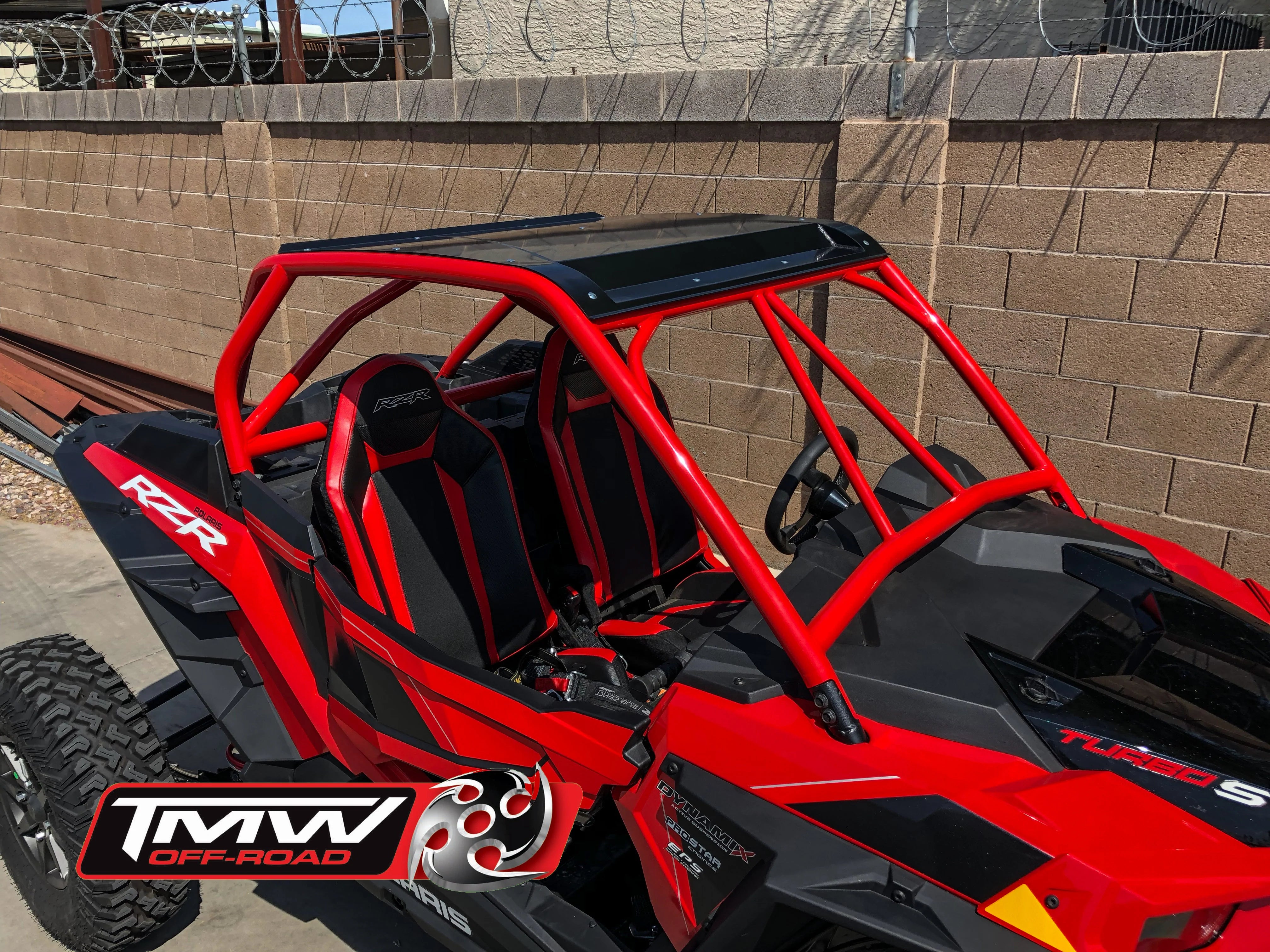 TMW Sand Slayer speed style 2 Seat Cage (fits 2019 Turbo S and 2019 RZR models) - G Life UTV Shop Parts