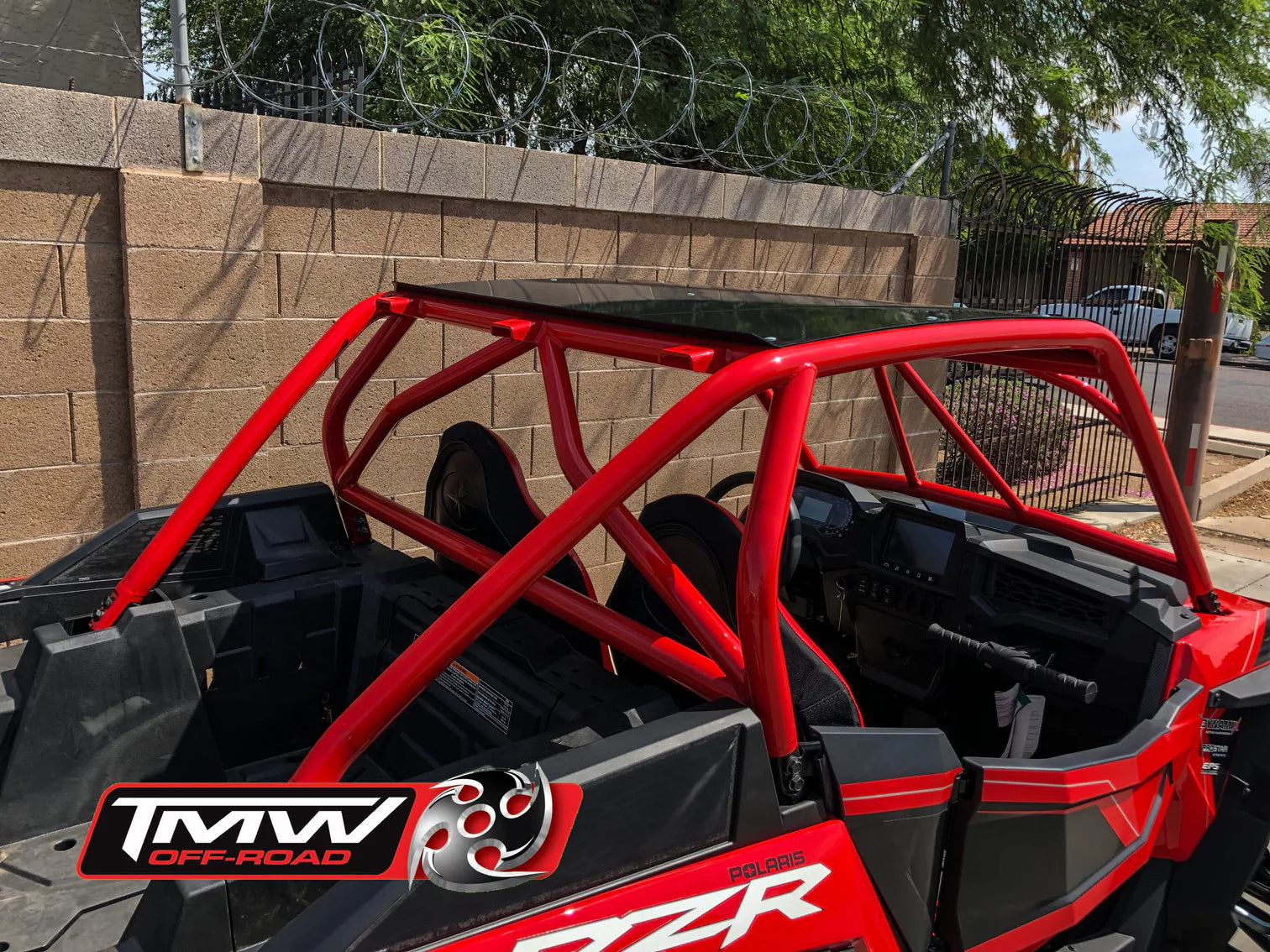 TMW Sand Slayer speed style 2 Seat Cage (fits 2019 Turbo S and 2019 RZR models) - G Life UTV Shop Parts