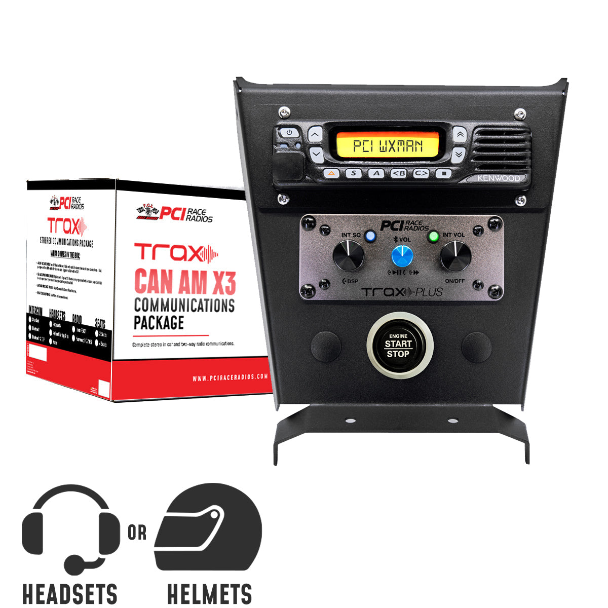CanAm X3 Trax Stereo Complete Communications Package