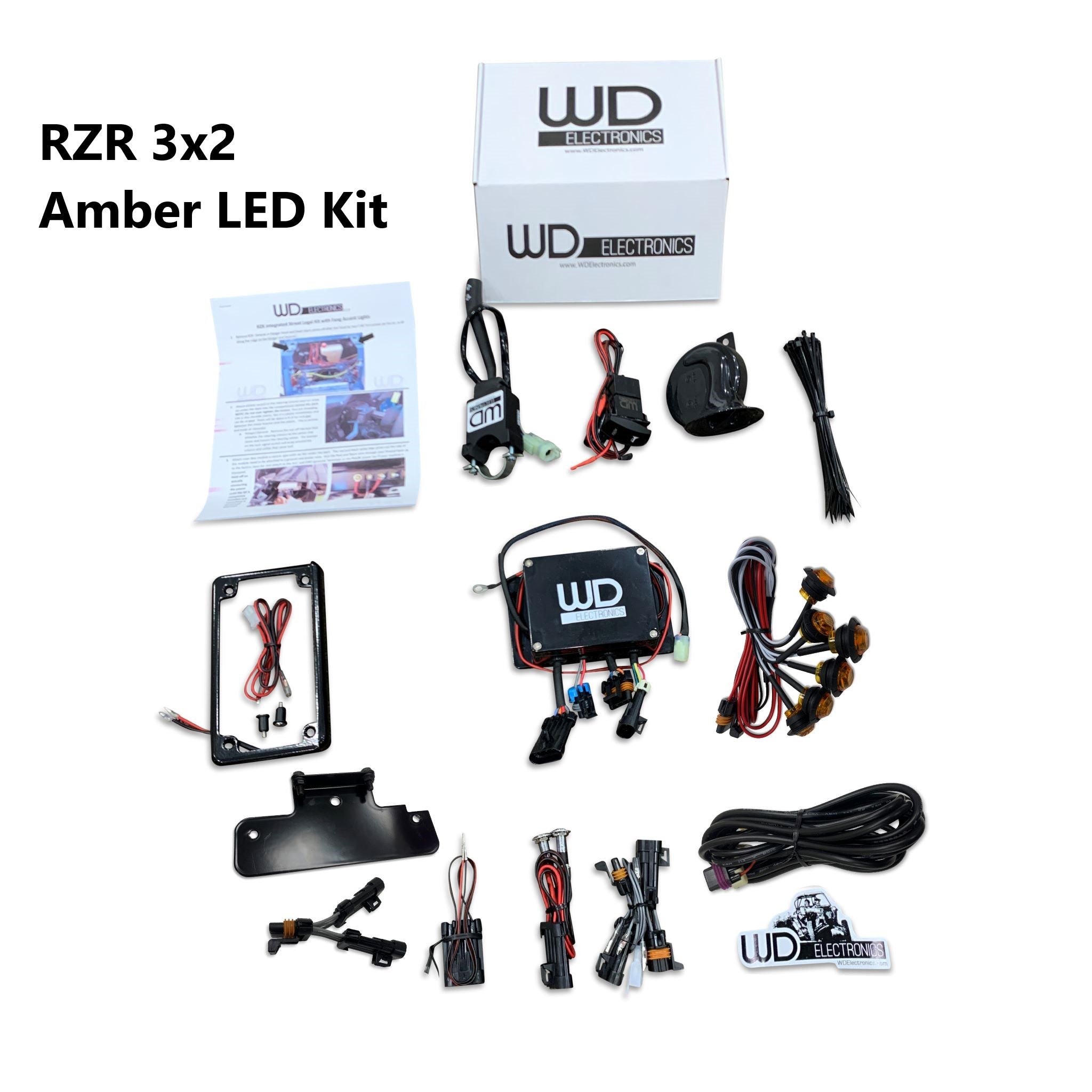 POLARIS RZR XP 6-LED (TSK-1905) Turn Signal Kit