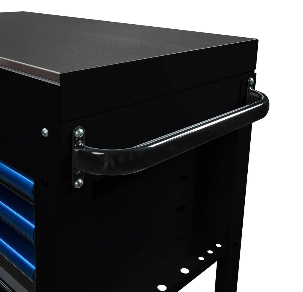 BoxoUSA 35" Black Pro Series 3-Drawer with Slide Top Service Cart - G Life UTV Shop Parts