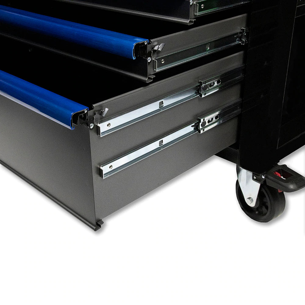 BoxoUSA 35" Pro Series 5-Drawer Service Rolling Cart, Flip Top - G Life UTV Shop Parts