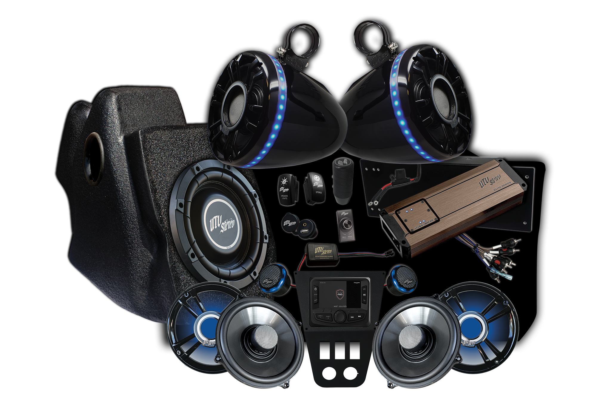 RZR® Pro Series Elite Stage 6 Stereo Kit | UTVS-PRO-S6-E