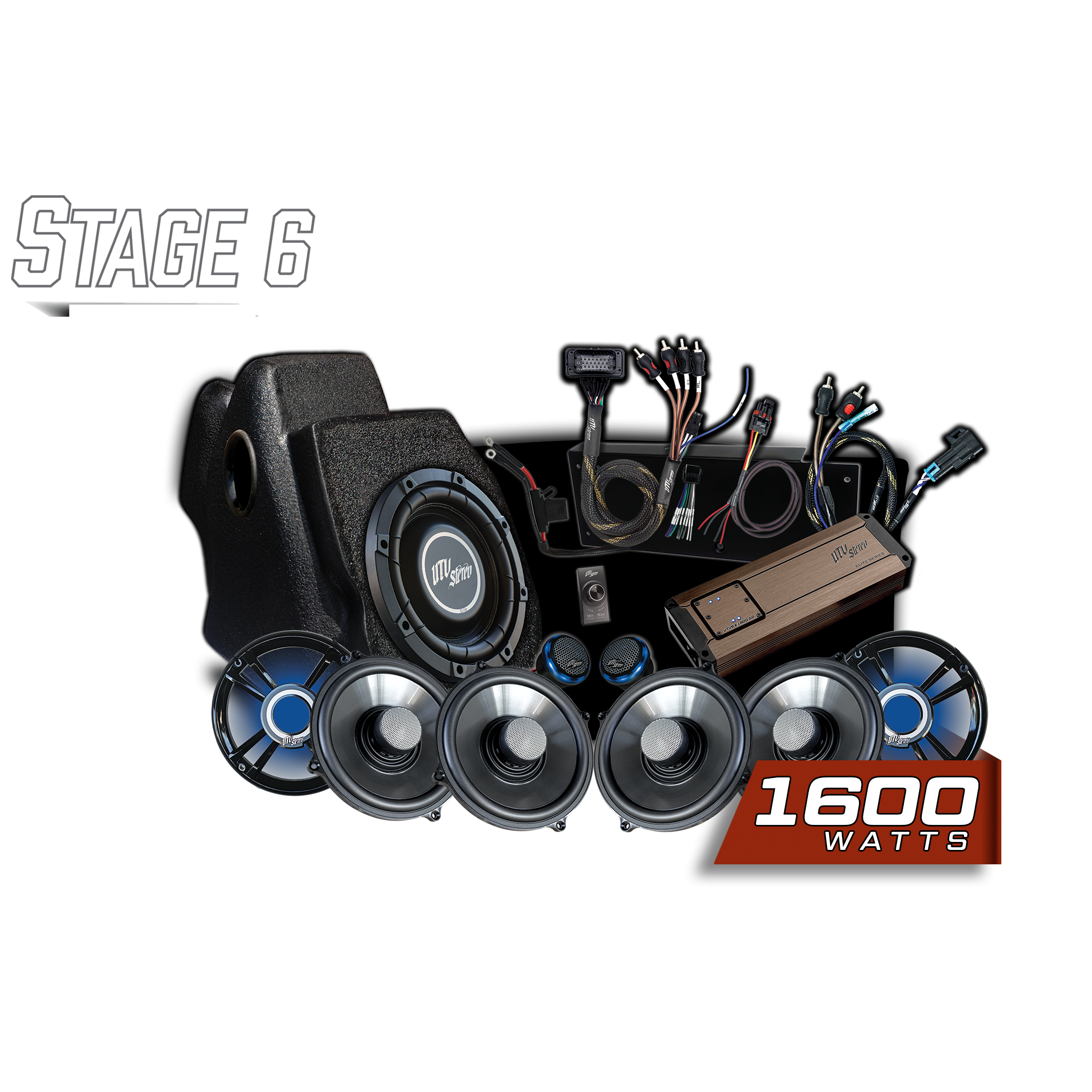 RZR® Pro Series Ride Command® Stage 6 Stereo Kit | UTVS-PRO-S6-RC
