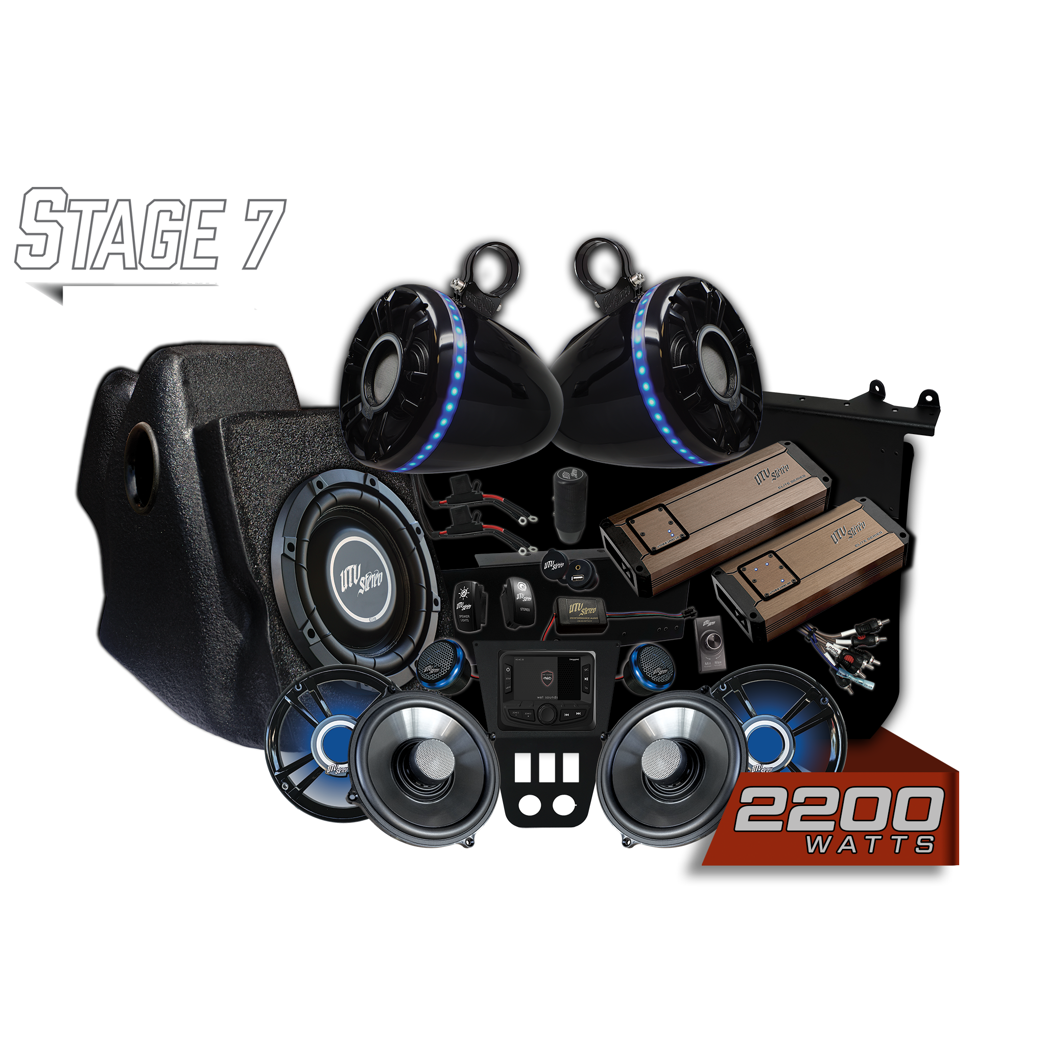 RZR® Pro Series Elite Stage 7 Stereo Kit | UTVS-PRO-S7-E