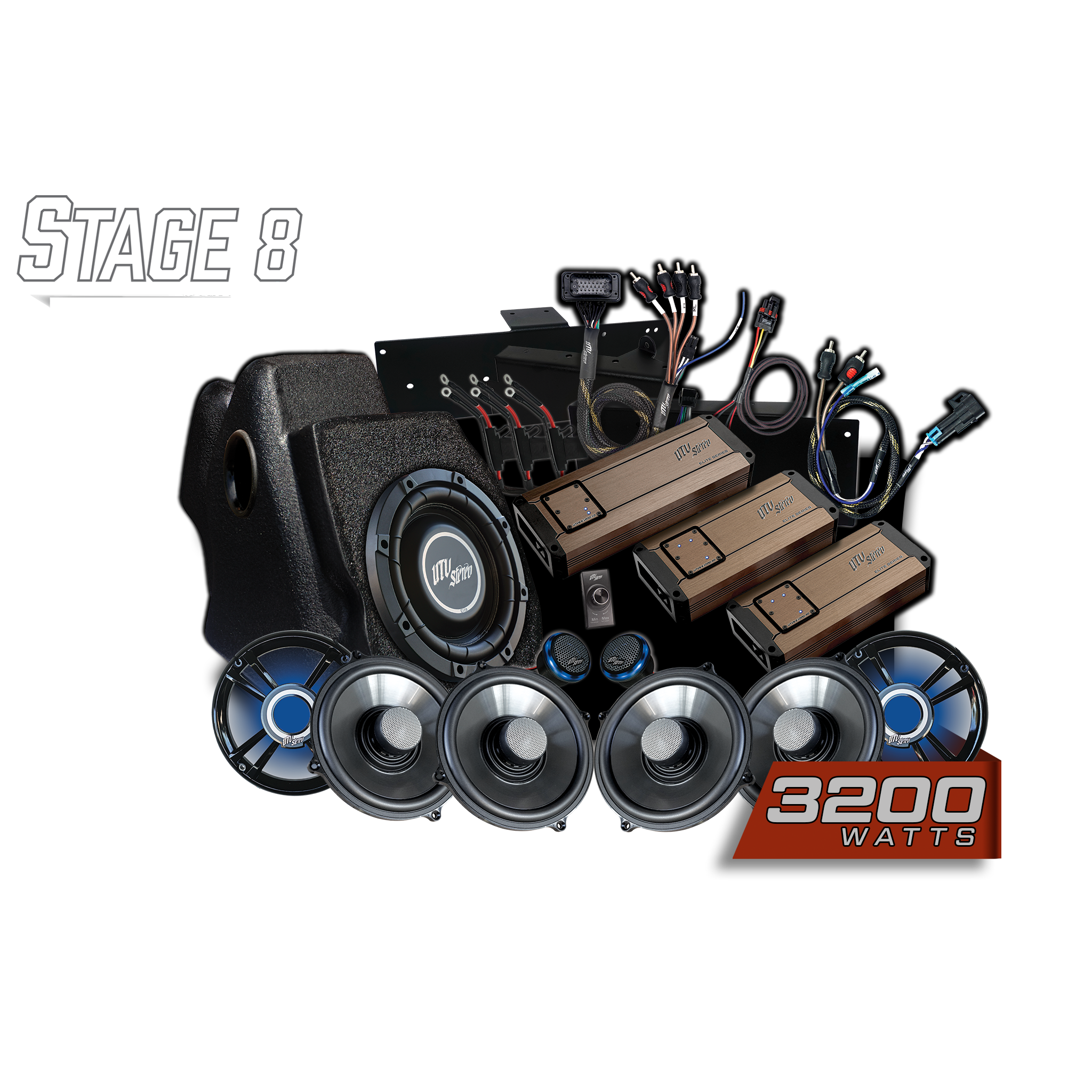 RZR® Pro Series Ride Command® Stage 8 Stereo Kit | UTVS-PRO-S8-RC