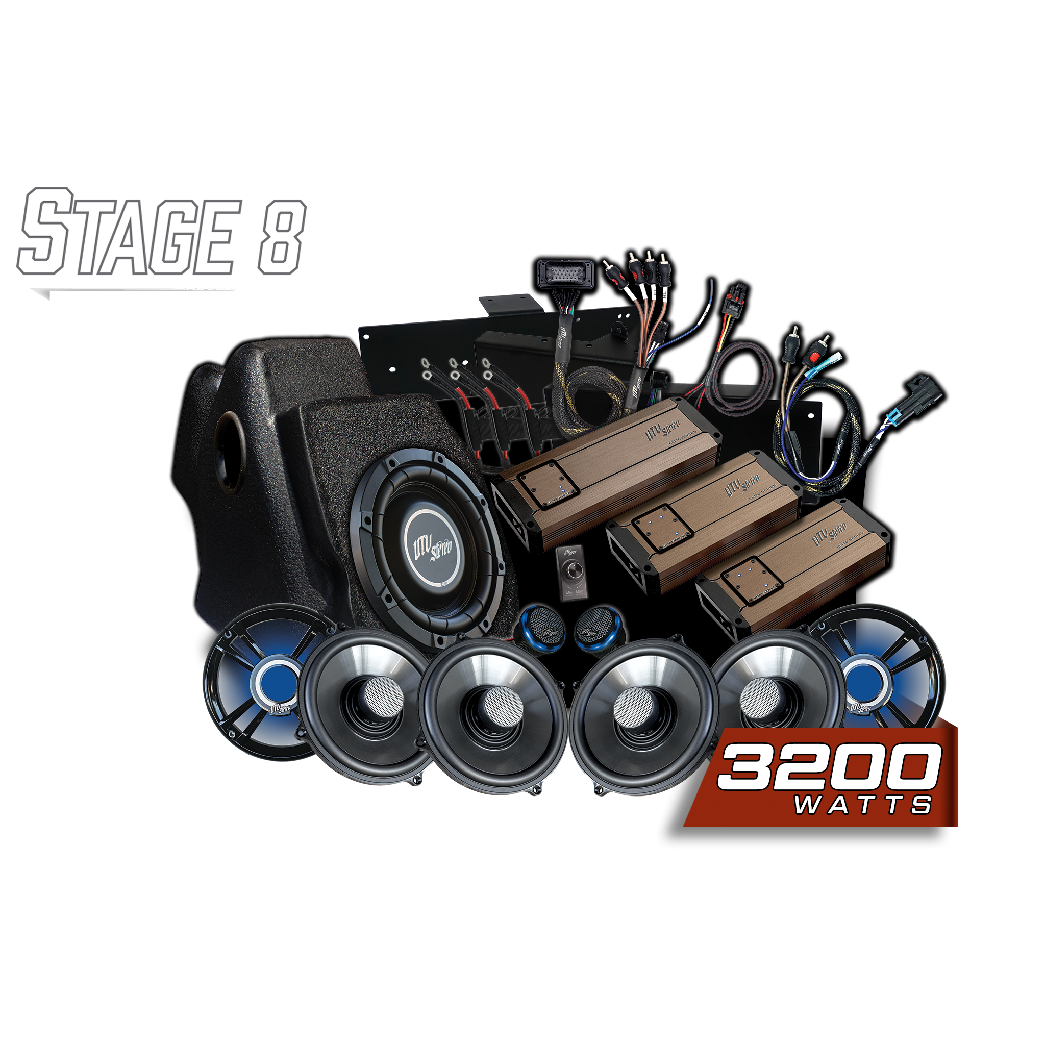 Pro Series Ride Command Stage 8 Stereo Kit