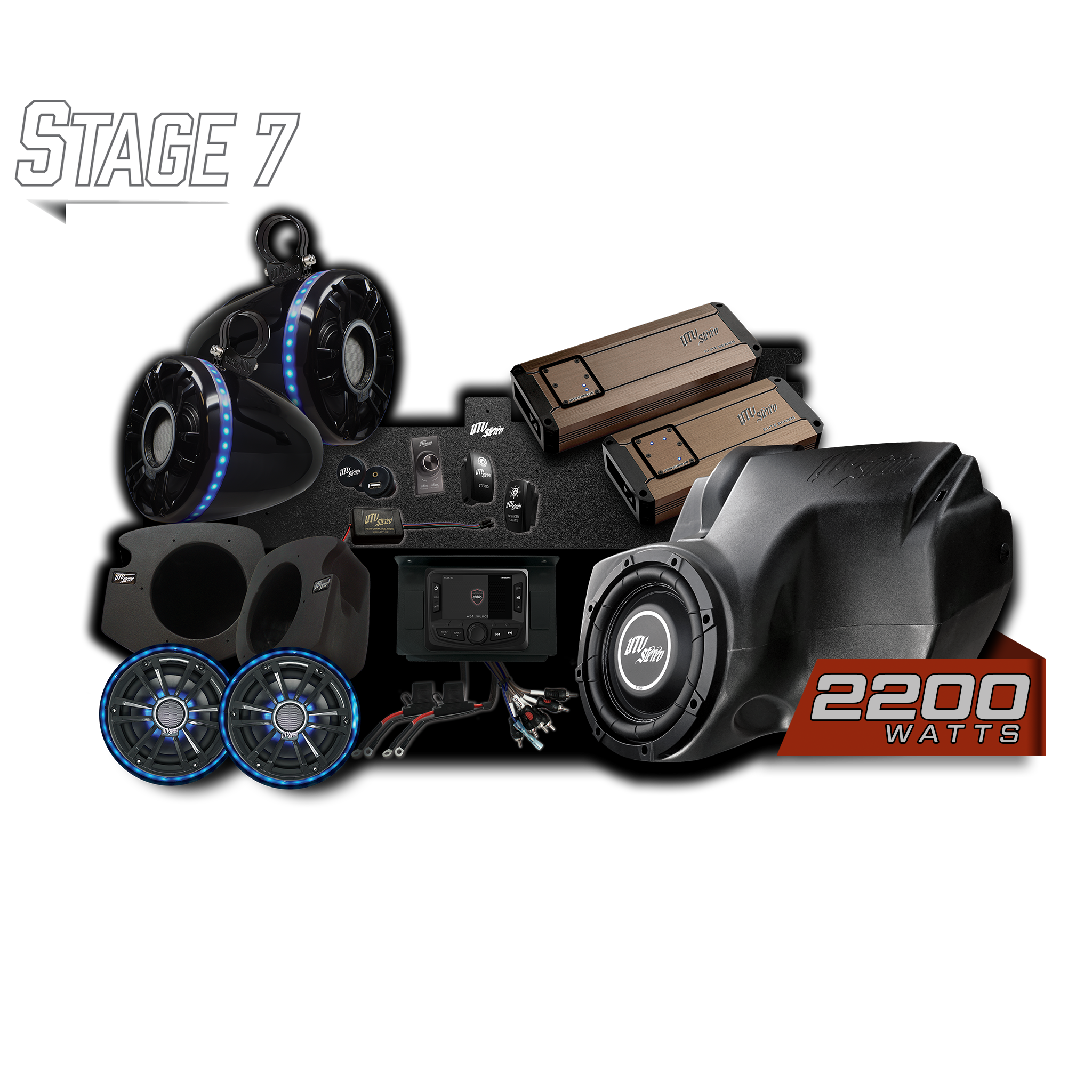 RZR® Elite Series Stage 7 Stereo Kit | UTVS-RZR-S7-E