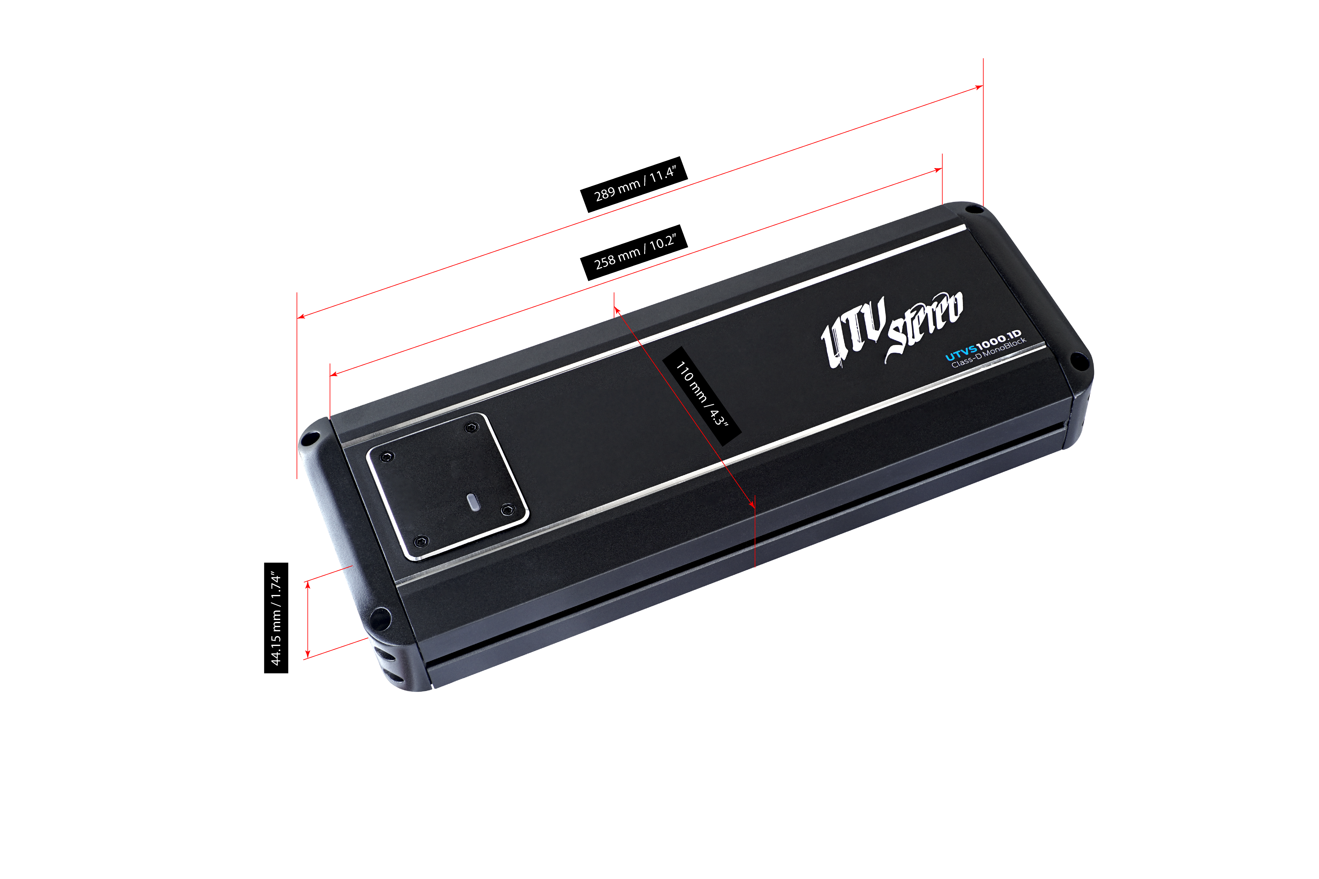Signature Series 1000W Monoblock Amplifier | UTVS1000.1D