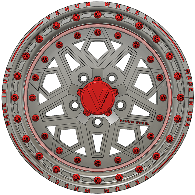 V-10 Beadlock UTV Wheels Lightweight Billet Aluminum For Polaris Pro R