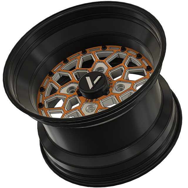 V-17 UTV Wheels Billet Aluminum Lightweight For Can Am RZR YXZ