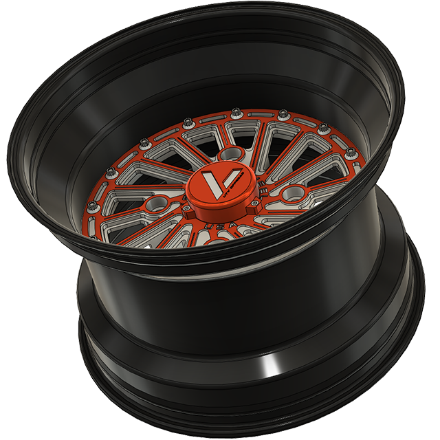 V-18 UTV Wheels Billet Aluminum Lightweight For Can Am RZR YXZ