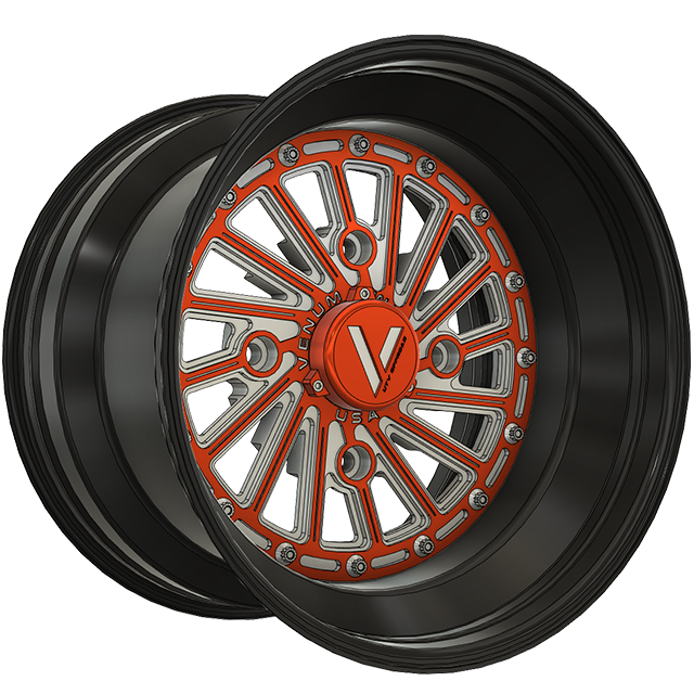 V-18 UTV Wheels Billet Aluminum Lightweight For Can Am RZR YXZ