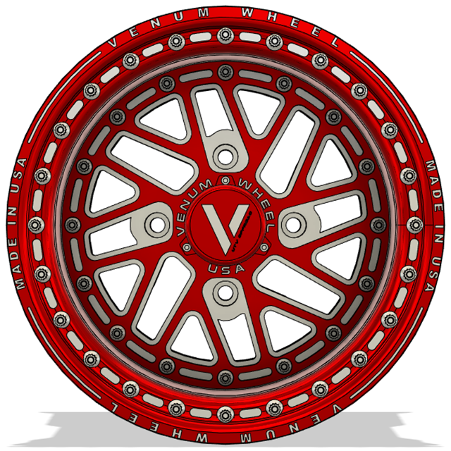 V-4 Beadlock UTV Wheels Lightweight Billet Aluminum For Can Am RZR YXZ