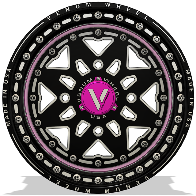 V-6 Beadlock UTV Wheels Lightweight Billet Aluminum For Can Am RZR YXZ