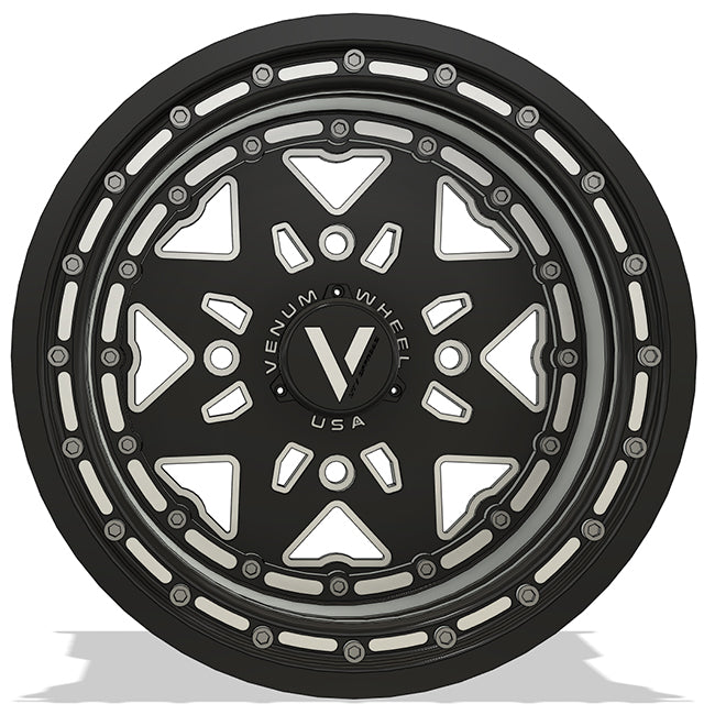 V-6 Beadlock UTV Wheels Lightweight Billet Aluminum For Can Am RZR YXZ