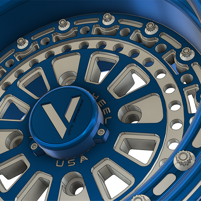 V-7 Beadlock UTV Wheels Lightweight Billet Aluminum For Can Am RZR YXZ