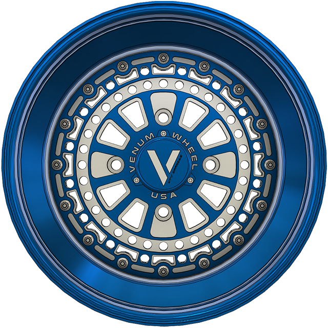 V-7 UTV Wheels Billet Aluminum Lightweight For Can Am Rzr Yxz